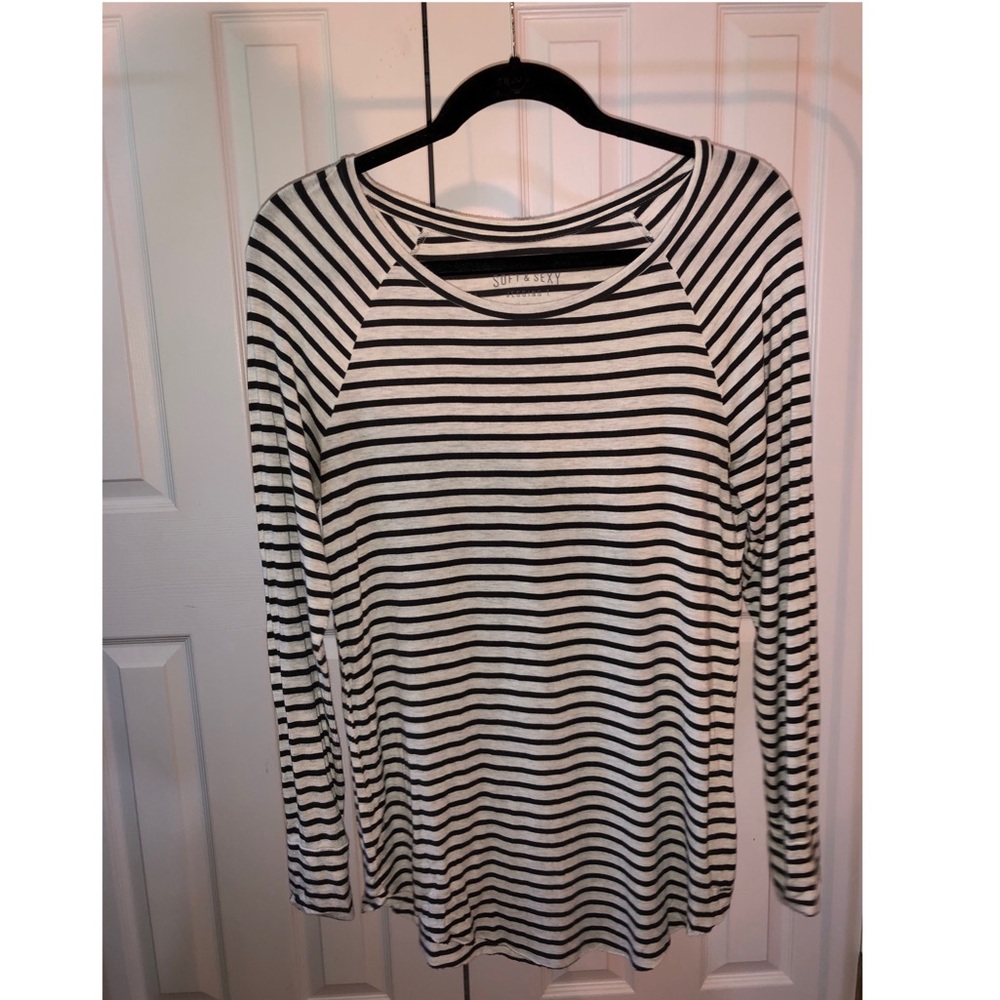 AEO Stripped Long Sleeve